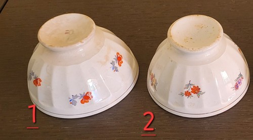 Lot petits bols - 3, anciens