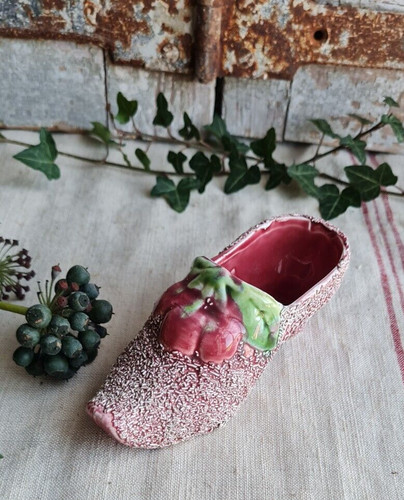 Ancienne chaussure porcelaine - chaussure,