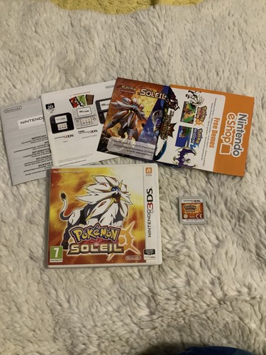 Pokemon soleil sun original - pokemon,