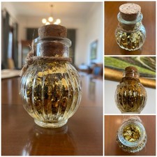 Fiole Vase Or Pur 24k
