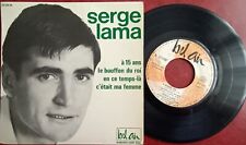 DISQUE VINYL 45 T SERGE LAMA
