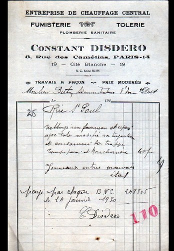 Paris fumisterie - (xiv°),