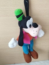 DISNEYLAND PARIS DINGO  LE CHIEN PELUCHE H 22 cm+ ETIQUETTE+ HISTOIRE