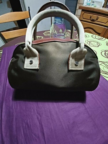 Sac toile cuir - marque, ***