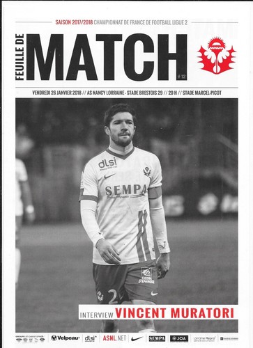Feuille match asnl - match,