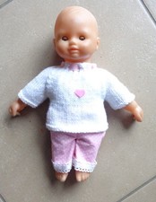 vêtements neufs pour poupon corolle 30 cm pantalon pull  cœur