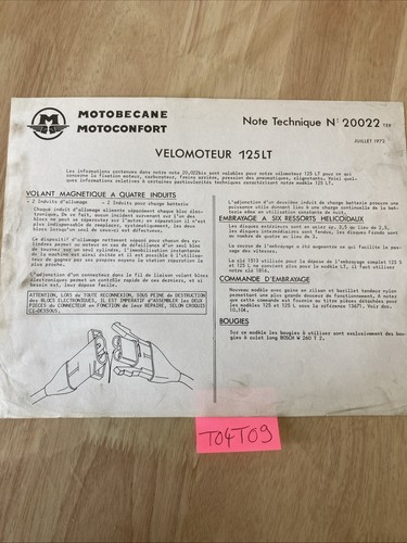 Note technique 1972 - note,