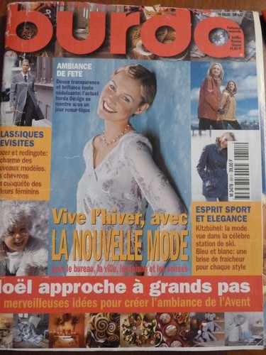 Magazine burda novembre 1998 - magazine,