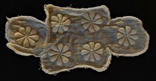 Dentelle ancienne incrustation
