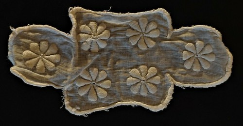 Dentelle ancienne incrustation