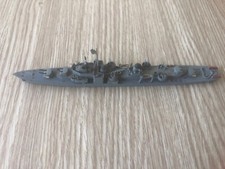 MAQUETTE BATEAU DE GUERRE SECONDE GUERRE MONDIALE RARE