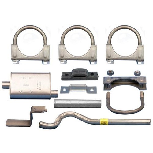Exhaust muffler tailpipe kit - exhaust, muffler/tailpipe