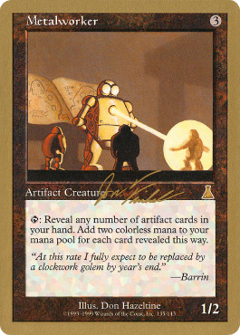 Magic mtg metalworker world - -,