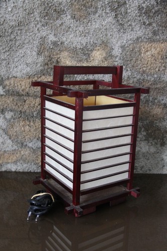 Lampe table japonaise - lampe, de
