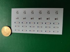 decals decalcomanie plaque immatriculation camion tare