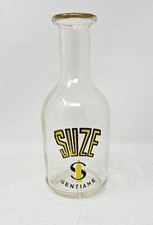 ANCIENNE CARAFE EN VERRE PUB SUZE GENTIANE