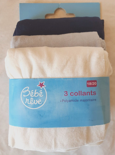 Lot collants fins taille - lot, 3