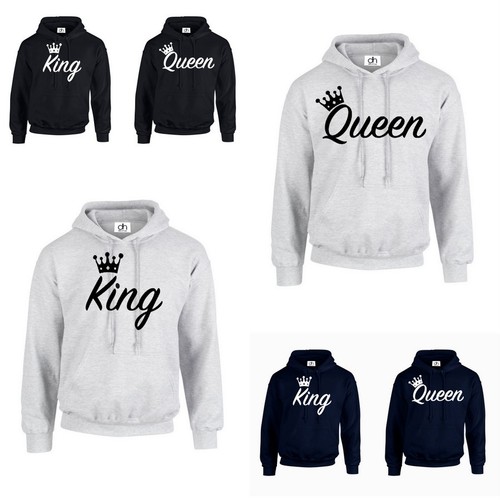 Pull capuche king queen - À,