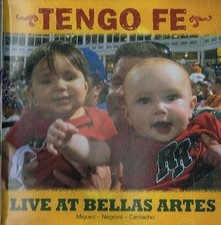 Miguez Negroni Camacho Tengo Fe Live At Bellas Artes CD WMRECORSD Puerto Rico 09