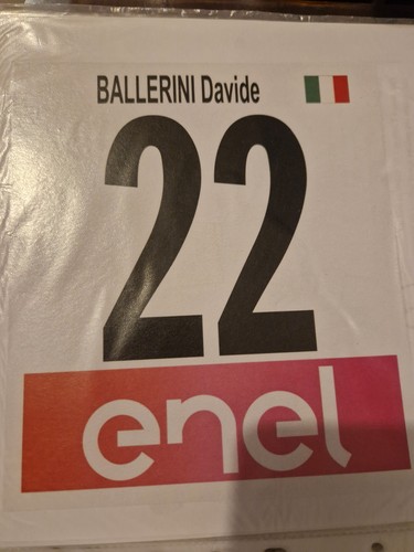 Dossard tour italie giro - italie,
