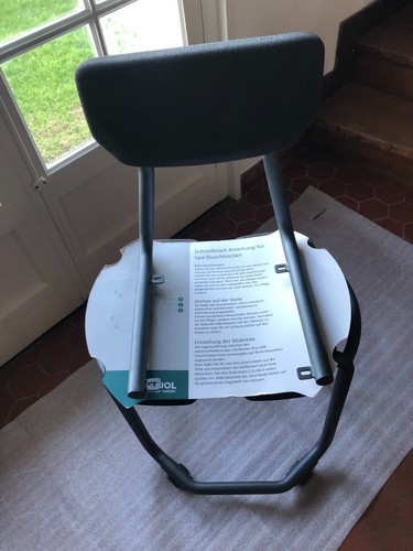 Tabouret douche rotatif - tabouret,