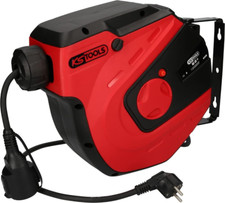 Enrouleur Electrique Mural, 3X1,5Mm² - 15M - Rallonge Electrique Enrouleur