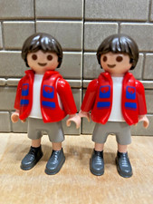 PLAYMOBIL 2 Personnage Enfants Modernes 98 City - pour CUSTOM RARE VINTAGE
