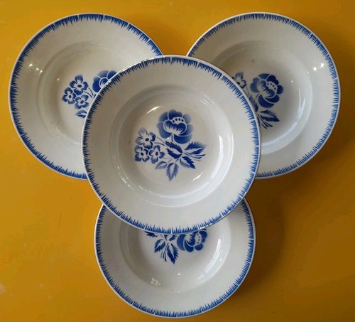 Assiettes creuses digoin - assiettes,