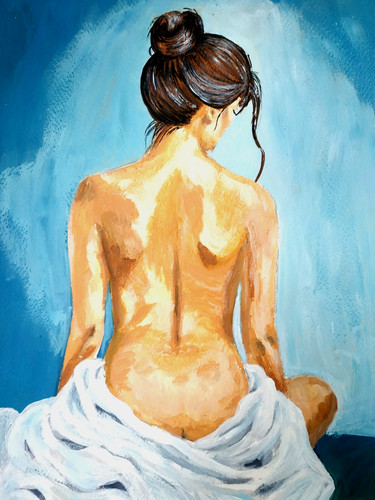 Portrait une belle fille - belle,