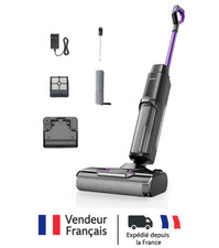 Aspirateur Eau et Poussière Sans Fil Redkey W15 Batterie Nettoyage Bord 0.5cm