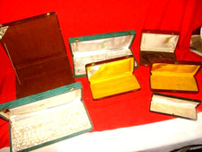 lot de 7 écrins vides pour