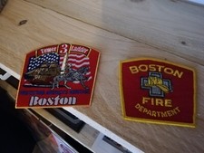 Écusson pompier patch pompier Boston no fdny 