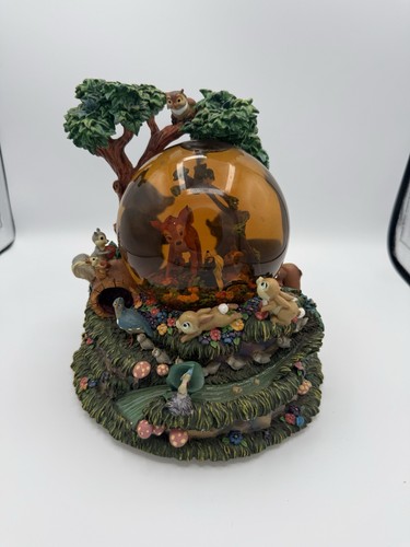 Disney bambi snow globe - disney, forest