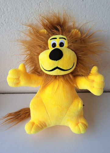 Peluche lion mascotte lcl - peluche,