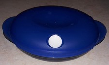 tupperware Plat ovale cristalwave cristal wave 1,1 litre bleu micro ondes BLEU