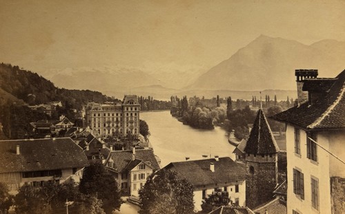 Suisse lac thoune niesen - suisse,, de