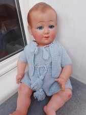 Vintage 50's baigneur celluloïd PETIT COLLIN 45  yeux dormeurs , quasi neuf .