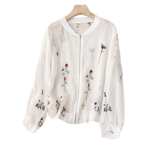 Femme brodé floral veste - femme,