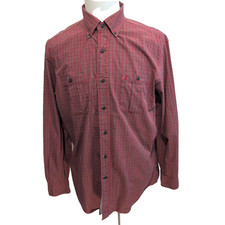 Nautica Chemise Rouge Foncé