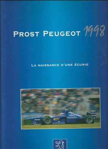 Prost peugeot 1998 - prost, autographe