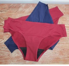 Lot 3 Culottes Périodiques Menstruelles SMOON Microfibre Flux Moyen XL