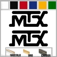 coppia adesivi sticker sponsor