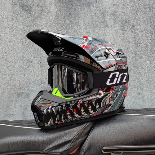 Casque motocross hors route - hors,