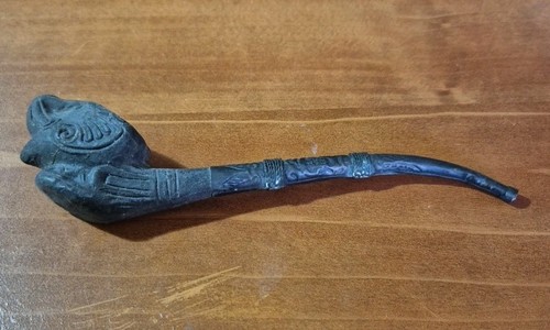 Pipe bois sculptée - pipe,