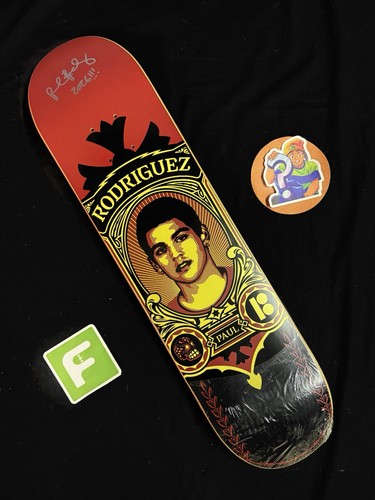 Rare signed paul - signed, rodriguez