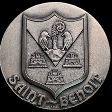 Médaille Ville De St Benoit