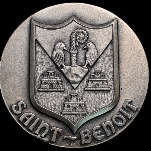 Médaille ville benoit - st,