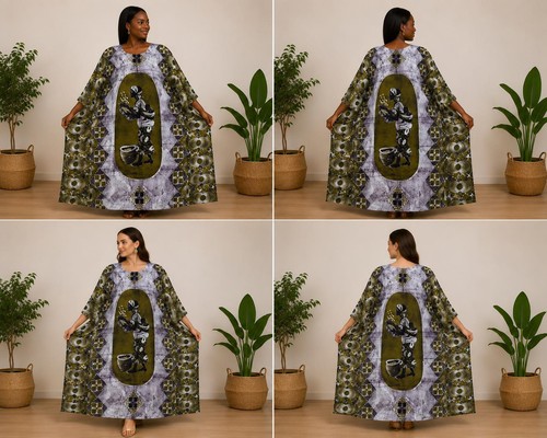 Boubou femme batik wax bassam - femme,