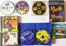 LOT DE 9 JEUX SONY PLAYSTATION PS1 PS2 - X2 - Tekken 2 - NBA 98 - PES 5 - FIFA