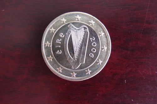 Unc euro irlande harpe - 1, €